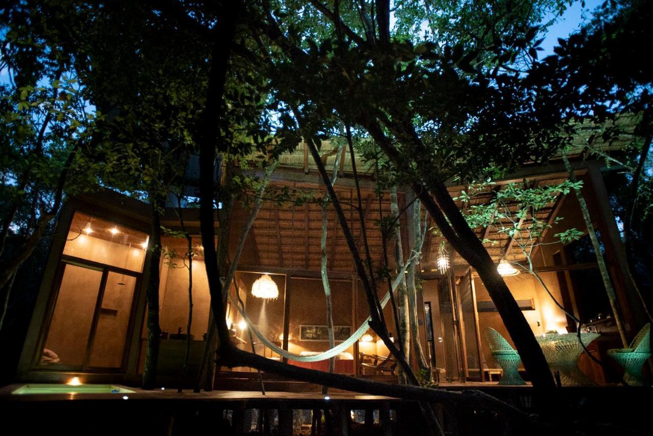 Ojo De Arbol, Boutique Cabin In The Real Jungle Tulum Luaran gambar