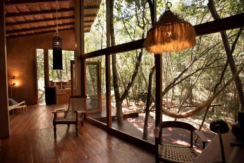 Ojo De Arbol, Boutique Cabin In The Real Jungle Tulum Luaran gambar