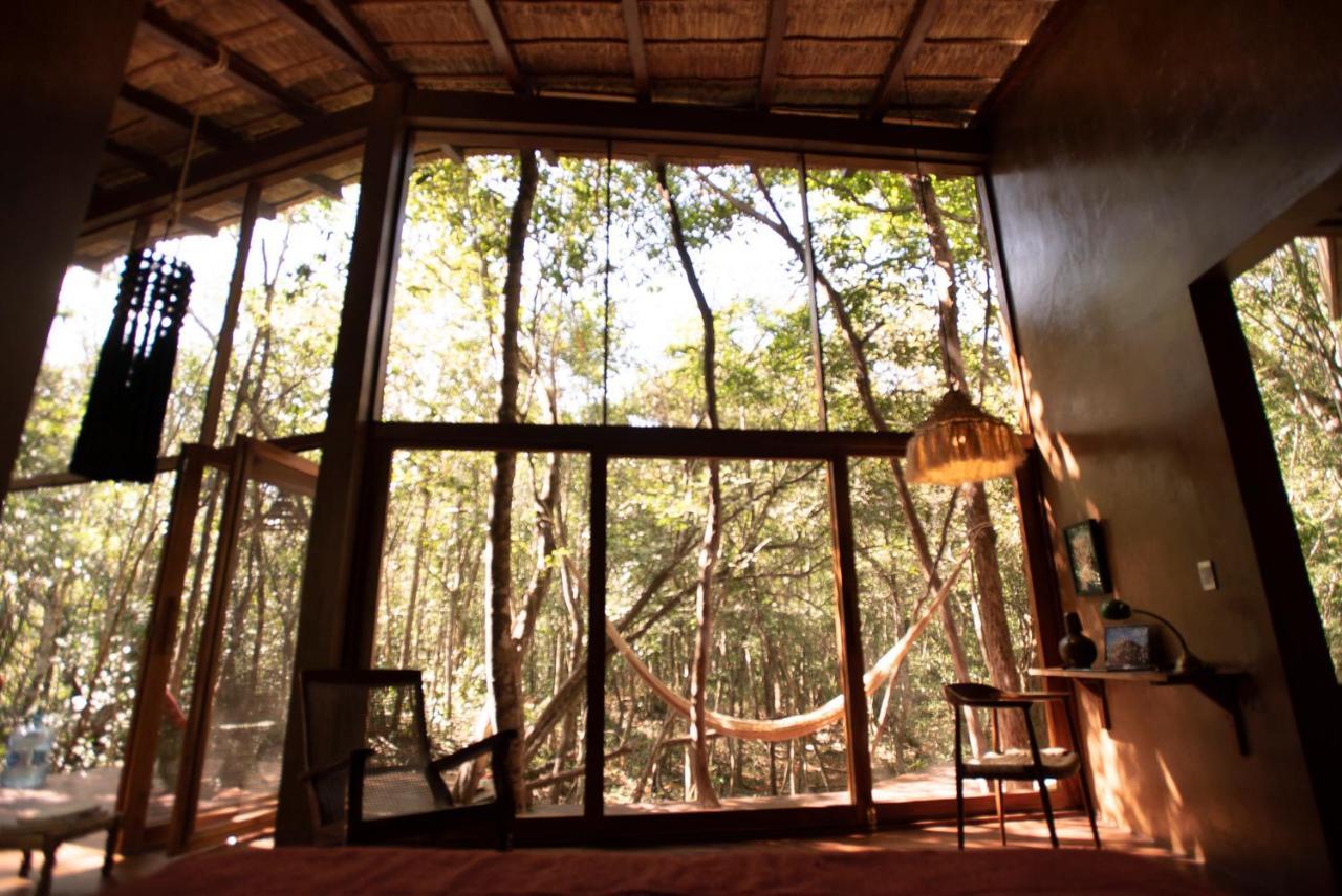 Ojo De Arbol, Boutique Cabin In The Real Jungle Tulum Luaran gambar