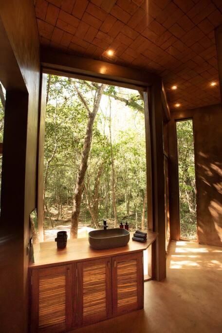 Ojo De Arbol, Boutique Cabin In The Real Jungle Tulum Luaran gambar